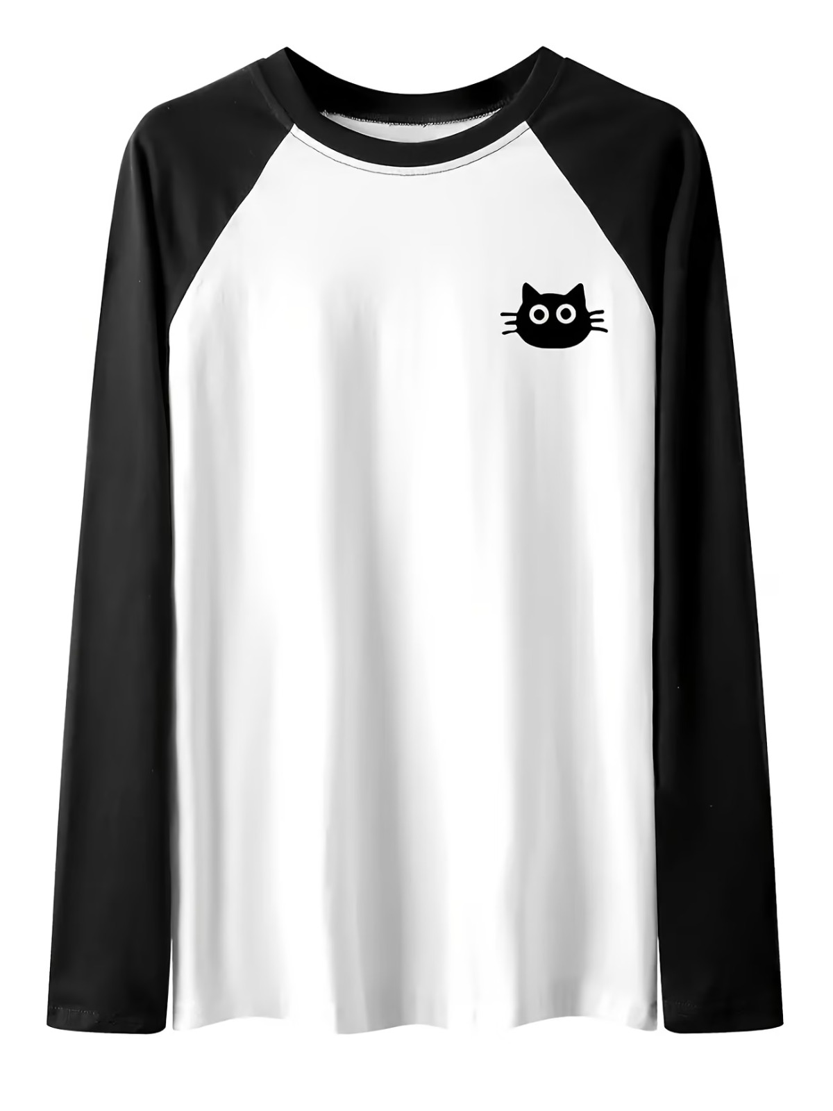 Fake Kol Uzun Kol Oversize T-Shirt