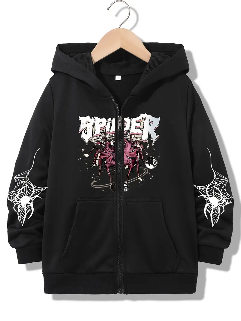 Baskı Detaylı Unisex Hırka